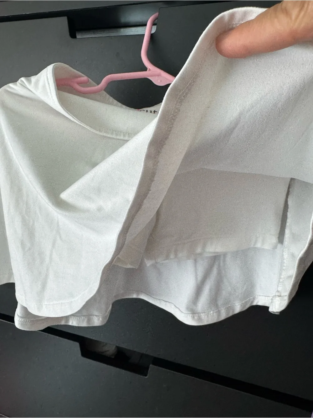 Crewcuts Girls' Short Sleeve Tees in Purple & White